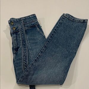 Abercrombie & Fitch Dark Blue Straight Jeans